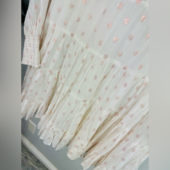 PQ Swim Water Lily Brooke Tunic Cover Up Polka Dot Dress Size M/L - Picture 10 of 11